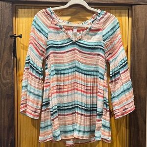 Spense Multicolor Striped Blouse medium